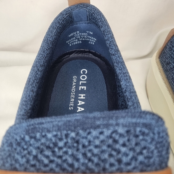 Cole Haan GrandPrø Blue Topspin Stitchlite™ Penny Loafers Sz 11 NWT - Picture 10 of 12